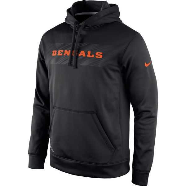 Men's Cincinnati Bengals Nike KO Speed Wordmark Performance Hoodie - Black,We sell and wholesale Men's Cincinnati Bengals Nike KO Speed Wordmark Performance Hoodie - Black on line form chian!